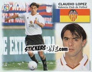 Sticker Claudio Lopez - Liga Spagnola 1999-2000 - Colecciones ESTE