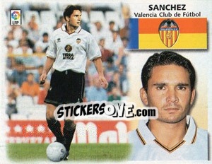 Figurina Sanchez - Liga Spagnola 1999-2000 - Colecciones ESTE