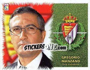 Figurina Manzano (Entrenador) - Liga Spagnola 1999-2000 - Colecciones ESTE