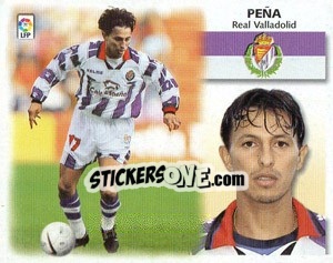 Cromo Peña - Liga Spagnola 1999-2000 - Colecciones ESTE