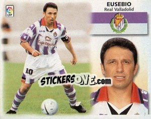 Sticker Eusebio - Liga Spagnola 1999-2000 n. 490 - Colecciones ESTE