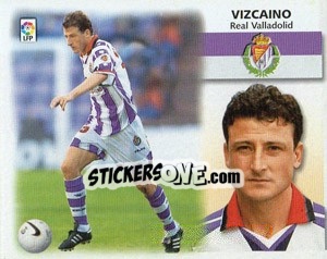 Cromo Vizcaino - Liga Spagnola 1999-2000 - Colecciones ESTE