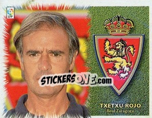 Figurina Txetxu Rojo (Entrenador) - Liga Spagnola 1999-2000 n. 505 - Colecciones ESTE