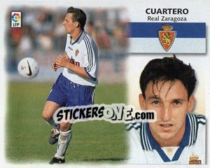 Cromo Cuartero - Liga Spagnola 1999-2000 - Colecciones ESTE