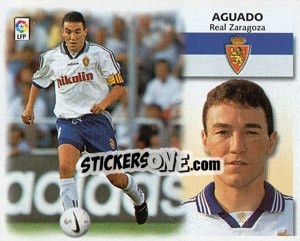 Sticker Aguado - Liga Spagnola 1999-2000 - Colecciones ESTE