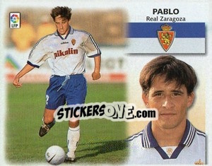 Figurina Pablo - Liga Spagnola 1999-2000 - Colecciones ESTE