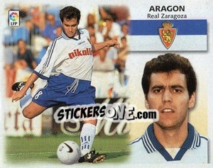 Sticker Aragon - Liga Spagnola 1999-2000 n. 513 - Colecciones ESTE