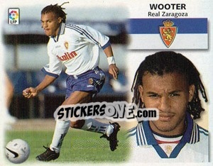 Cromo Wooter - Liga Spagnola 1999-2000 - Colecciones ESTE