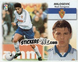 Figurina Milosevic - Liga Spagnola 1999-2000 - Colecciones ESTE