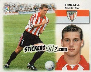 Figurina 3 bis) Urraca (Ath. Bilbao) - Liga Spagnola 1999-2000 - Colecciones ESTE