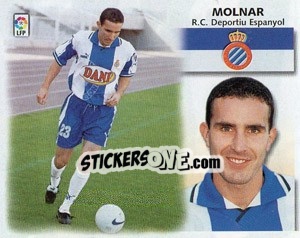 Sticker 5) Molnar (Español) - Liga Spagnola 1999-2000 n. 533 - Colecciones ESTE