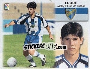 Figurina 5 bis) Luque (Malaga) - Liga Spagnola 1999-2000 - Colecciones ESTE