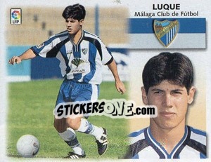 Sticker 5 bis) Luque (Malaga) - Liga Spagnola 1999-2000 n. 534 - Colecciones ESTE