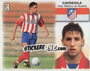Sticker 11) Capdevila (At Madrid) - Liga Spagnola 1999-2000 n. 545 - Colecciones ESTE