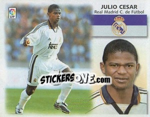 Sticker 12) Julio Cesar (R Madrid) - Liga Spagnola 1999-2000 - Colecciones ESTE