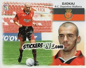 Sticker 14) Djokaj (Mallorca) - Liga Spagnola 1999-2000 n. 548 - Colecciones ESTE