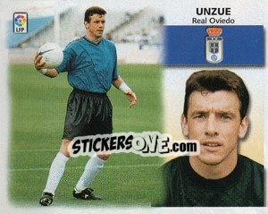 Figurina 19) Unzue (Oviedo) - Liga Spagnola 1999-2000 - Colecciones ESTE