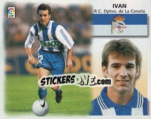 Sticker 20) Ivan (Deportivo) - Liga Spagnola 1999-2000 - Colecciones ESTE