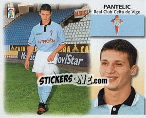 Sticker 21) Pantelic (Celta) - Liga Spagnola 1999-2000 n. 555 - Colecciones ESTE