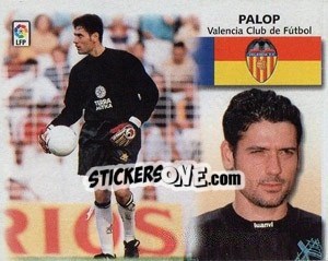 Figurina 25) Palop (Valencia) - Liga Spagnola 1999-2000 - Colecciones ESTE