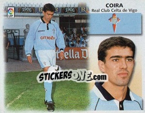 Cromo 26) Coira (Celta) - Liga Spagnola 1999-2000 - Colecciones ESTE