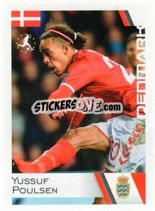 Sticker Yussuf Poulsen - Euro 2020
 - ALL SPORT
