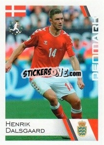 Sticker Henrik Dalsgaard - Euro 2020
 - ALL SPORT
