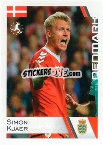 Sticker Simon Kjaer - Euro 2020
 - ALL SPORT
