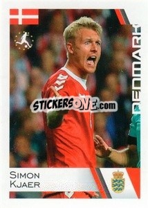 Sticker Simon Kjaer - Euro 2020
 n. 81 - ALL SPORT
