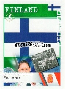 Sticker Flag and Team