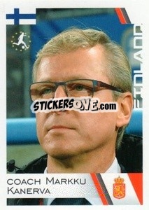 Sticker Markku Kanerva (coach) - Euro 2020
 - ALL SPORT
