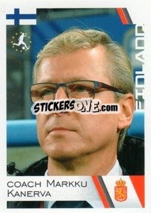 Sticker Markku Kanerva (coach) - Euro 2020
 n. 84 - ALL SPORT
