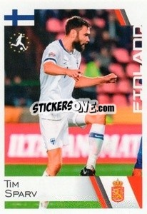 Sticker Tim Sparv - Euro 2020
 - ALL SPORT
