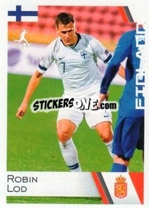 Sticker Robin Lod