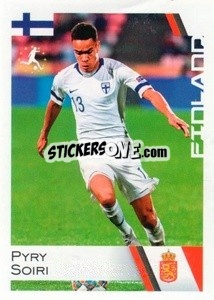 Sticker Pyry Soiri - Euro 2020
 n. 89 - ALL SPORT
