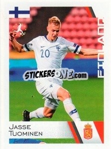Sticker Jasse Tuominen - Euro 2020
 n. 91 - ALL SPORT
