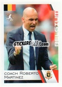 Cromo Roberto Martinez (coach)