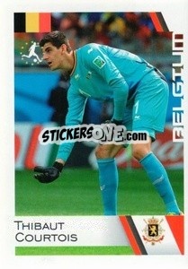 Sticker Thibaut Courtois - Euro 2020
 - ALL SPORT
