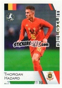 Sticker Thorgan Hazard - Euro 2020
 n. 106 - ALL SPORT
