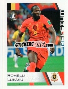 Sticker Romelu Lukaku - Euro 2020
 - ALL SPORT

