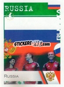 Sticker Flag and Team