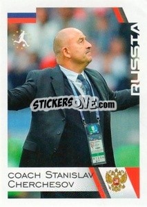 Sticker Stanislav Cherchesov (coach) - Euro 2020
 n. 112 - ALL SPORT
