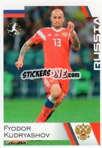 Sticker Fedor Kudryashov - Euro 2020
 n. 115 - ALL SPORT
