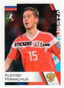 Sticker Aleksei Miranchuk - Euro 2020
 n. 116 - ALL SPORT
