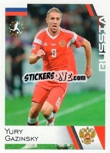Sticker Yuri Gazinski - Euro 2020
 - ALL SPORT
