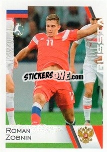 Sticker Roman Zobnin - Euro 2020
 n. 121 - ALL SPORT
