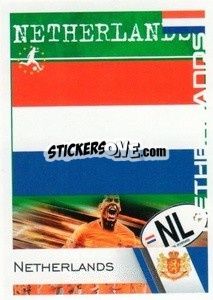 Sticker Flag and Team - Euro 2020
 n. 125 - ALL SPORT
