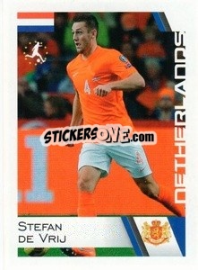 Sticker Stefan de Vrij - Euro 2020
 n. 129 - ALL SPORT
