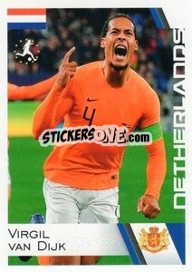 Cromo Virgil van Dijk - Euro 2020
 - ALL SPORT
