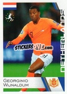 Sticker Georginio Wijnaldum - Euro 2020
 n. 132 - ALL SPORT
